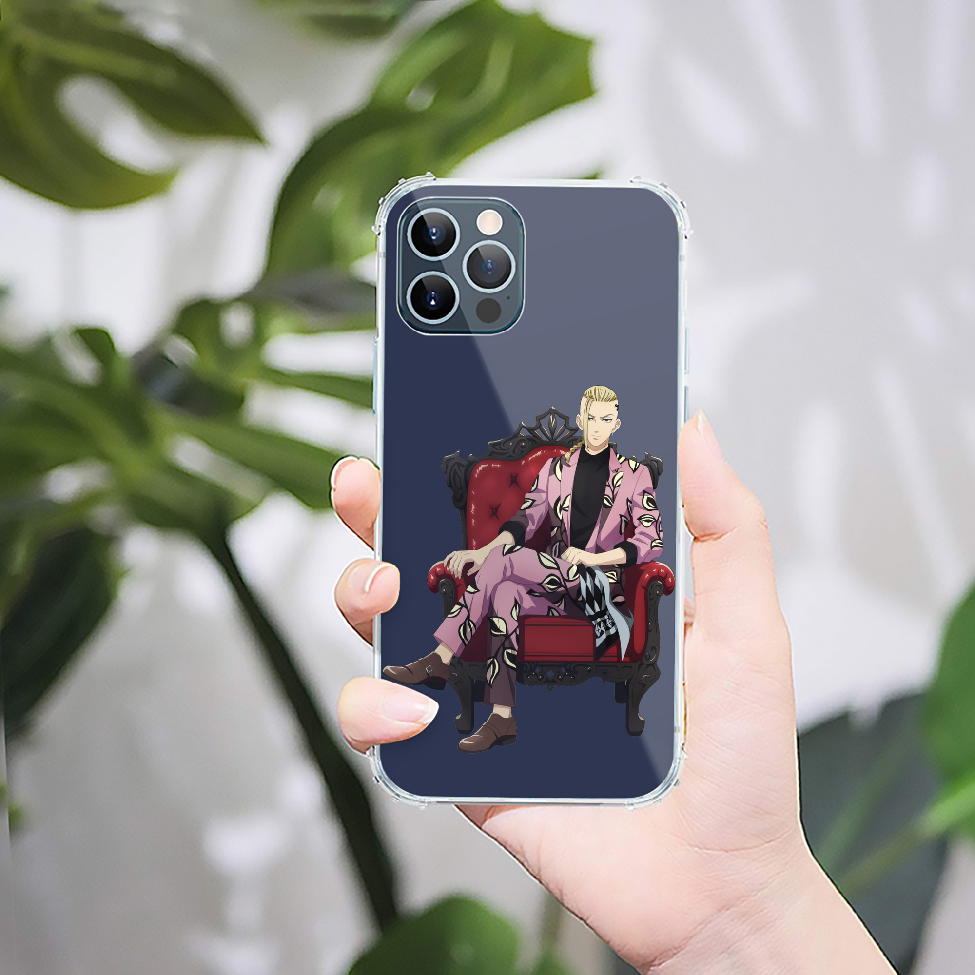 （画像用） 東京リベンジャーズ Tokyo Revengers 【iPhone 12シリーズ対応】透明スマホケース（クリアソフトケース）